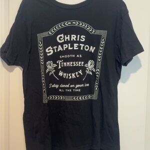 Chris Stapleton Black Graphic T-Shirt